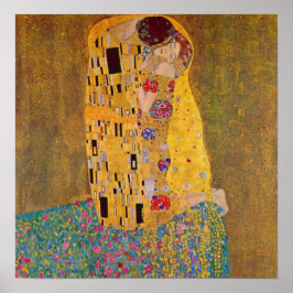 Póster El beso de Klimt