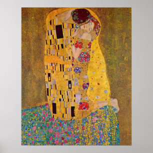 Póster El Beso de Klimt