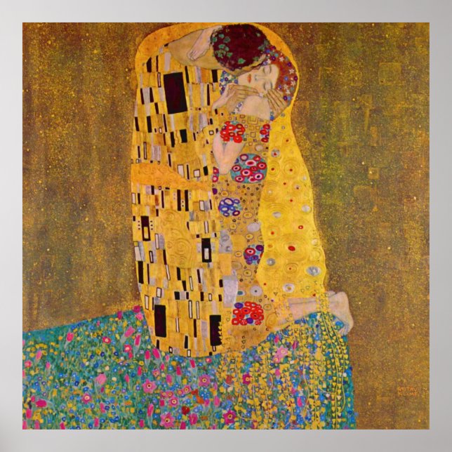 Póster El beso de Klimt (Frente)