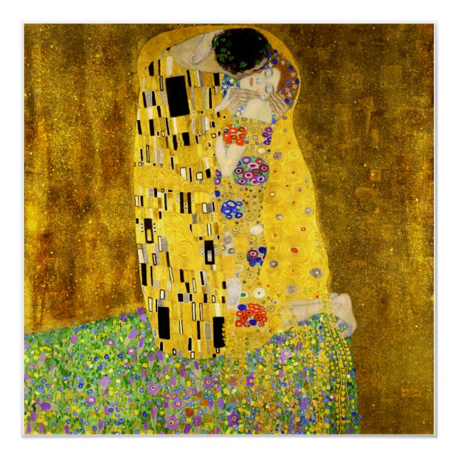 Póster El beso de Klimt (Anverso)