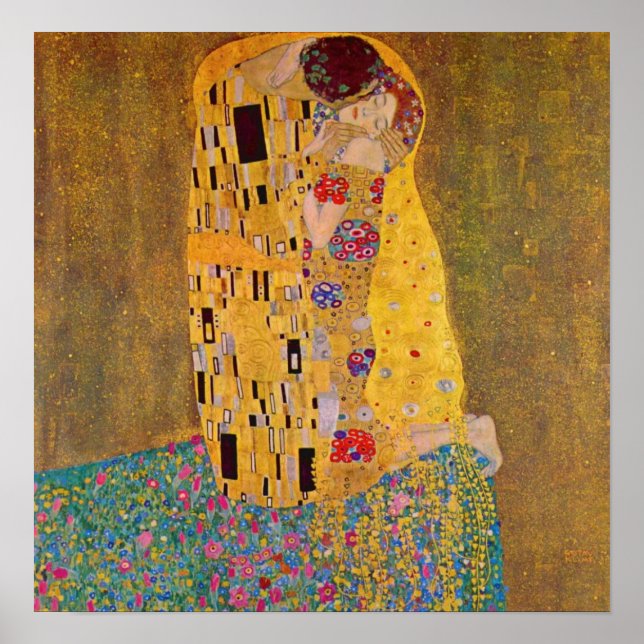 Póster El beso de Klimt (Frente)