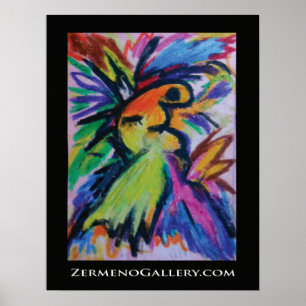 Póster "El beso" de ZermenoGallery.com