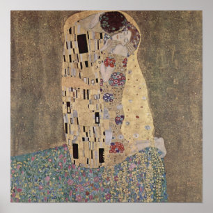 Póster El beso - Gustav Klimt Poster