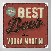 El Best Beer es un Vodka Martini - Retro Bar