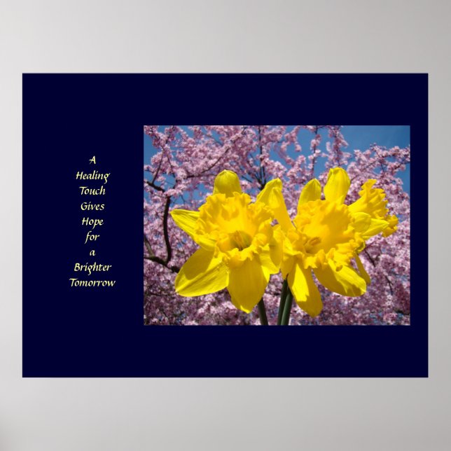 Póster El bienestar artístico, un toque curativo, da espe (Frente)