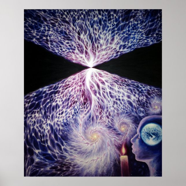 Póster El Big Bang y el universo (Frente)