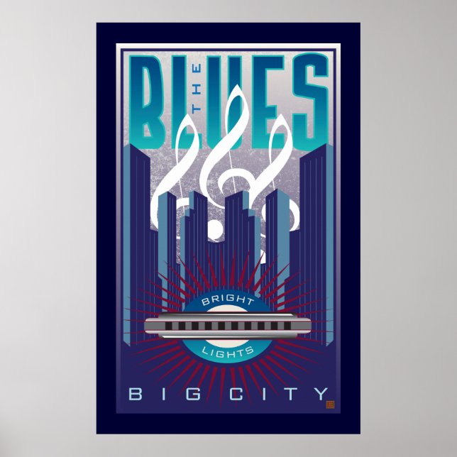 Póster El blues 2-Poster (Frente)
