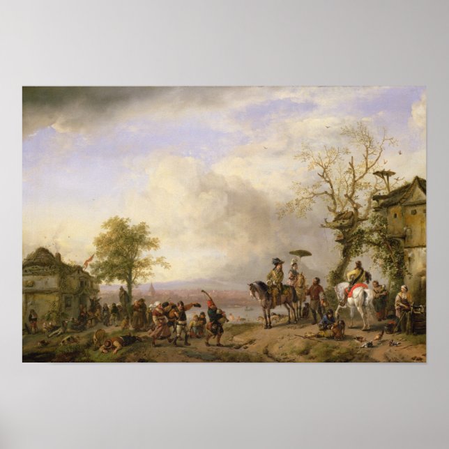 Póster El Boda campesino (Frente)