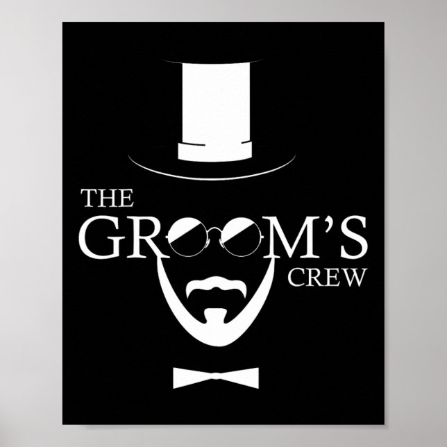 Póster El Boda de la tripulación del Groom (Frente)