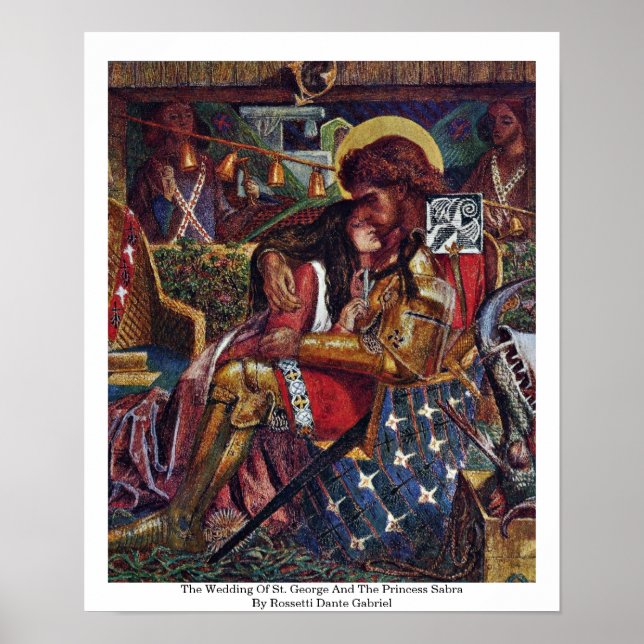 Póster El Boda De San Jorge Y La Princesa Sabra (Frente)