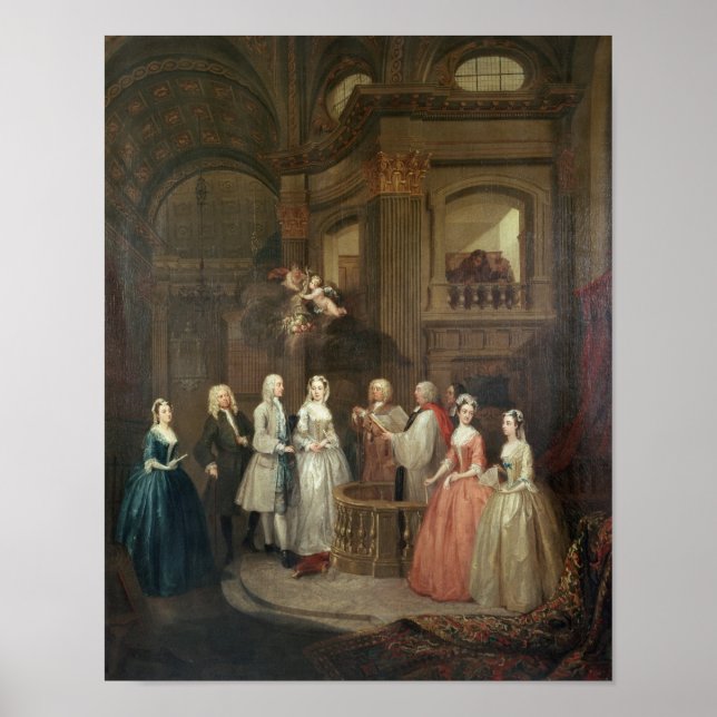 Póster El Boda de Stephen Beckingham y Mary Cox (Frente)