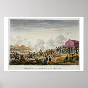 Póster El bombardeo de Madrid, el 4 de diciembre de 1808,