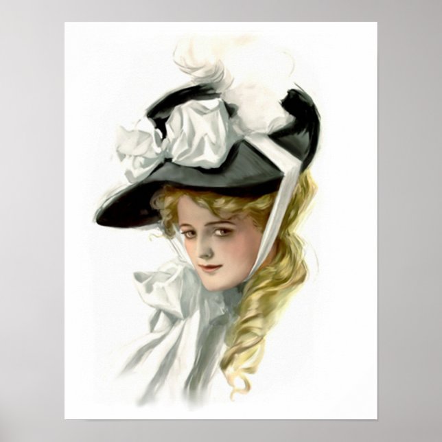 Póster El bonnet negro (Frente)