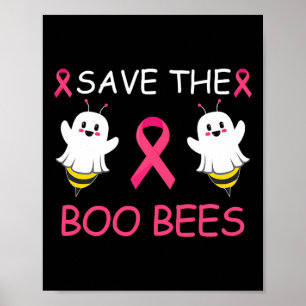 Póster El Boo Bees Halloween Diversión Concienciación sob