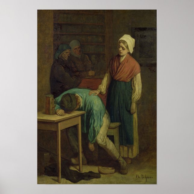 Póster El Borracho (Frente)