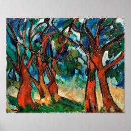 Póster El bosque | Maurice de Vlaminck |