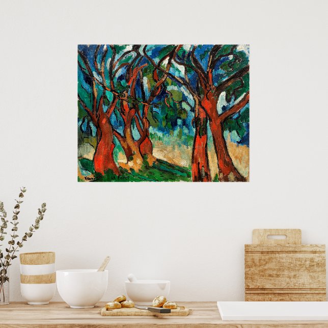 Póster El Bosque | Maurice de Vlaminck | (Cocina)