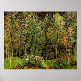 Póster El bosque por Vincent van Gogh