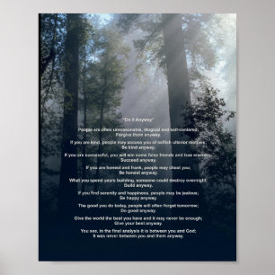 Póster El bosque y Sun lo hacen de todos modos