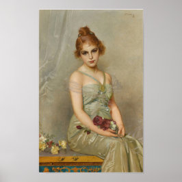 Póster El Bouquet de Vittorio Matteo Corcos