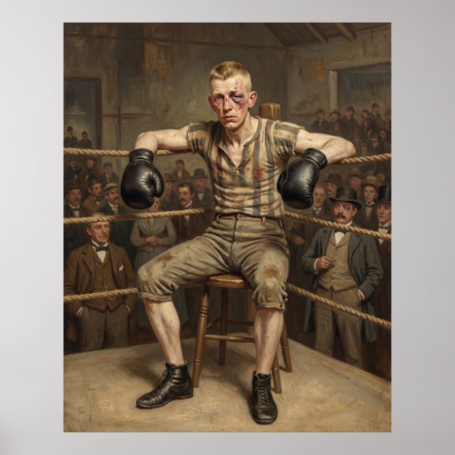 Póster El Boxeador (Frente)