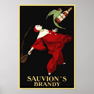 Póster El Brandy de Sauvion