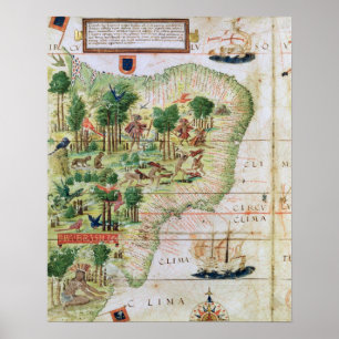 Póster El Brasil de los 'atlas de Miller