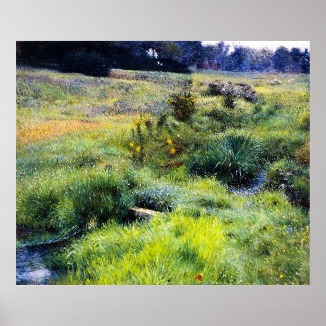 Póster El Brook de Dennis Miller Bunker en Medfield (Frente)