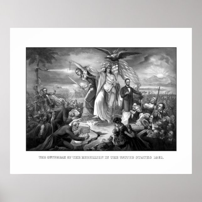 Póster El Brote De La Rebelión — Guerra Civil (Frente)