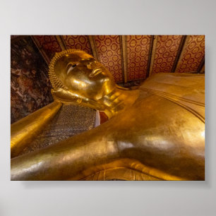 Póster El Buda Recostado en Bangkok