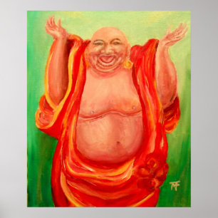 Póster El Buda riéndose - Poster