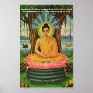 Póster el buddha