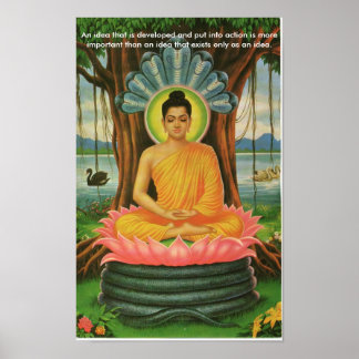 Póster el buddha
