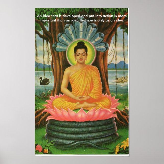 Póster el buddha (Frente)