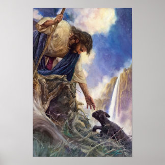Póster El Buen Pastor Jesucristo Poster