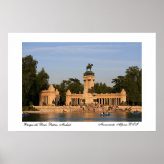 Póster El Buen Retiro, Madrid