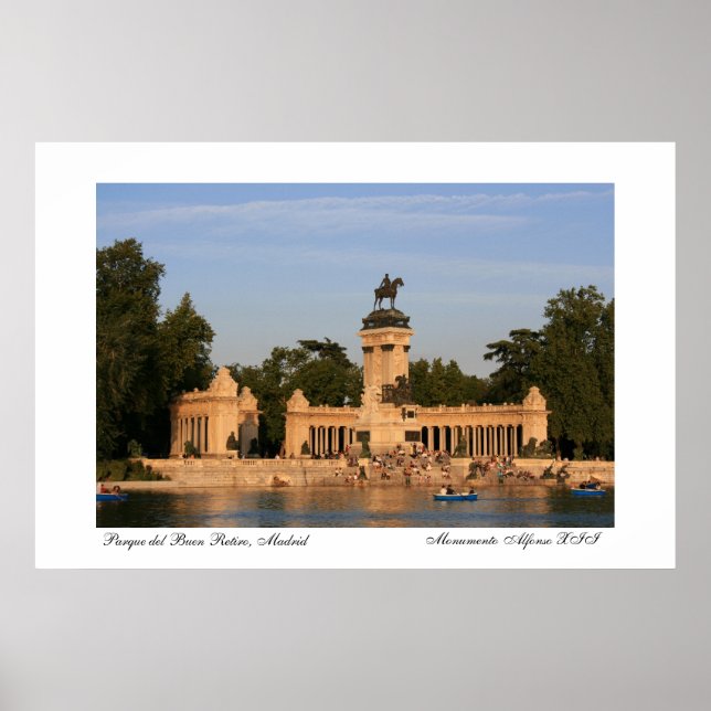 Póster El Buen Retiro, Madrid (Frente)