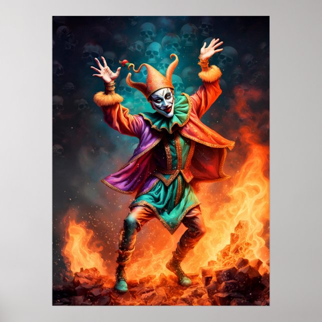 Póster El bufón - 18 x 24 Poster (Frente)