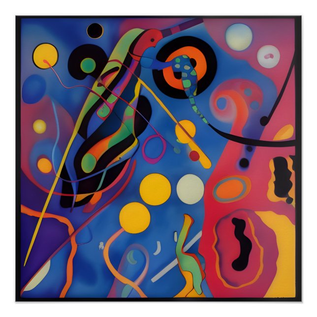 Póster El Bug de Kandinsky (Anverso)