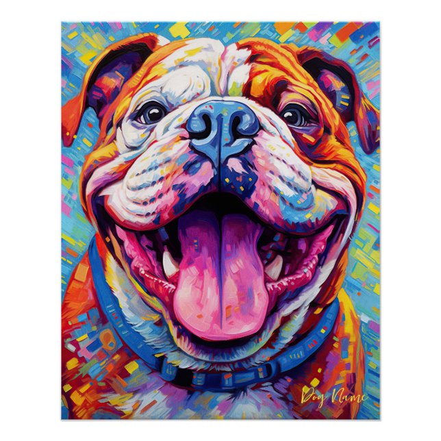 Póster El Bulldog 001 - Zetton Ziana (Anverso)