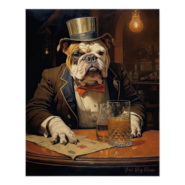 Póster El Bulldog 002 - Odessa Leyendecker (Anverso)