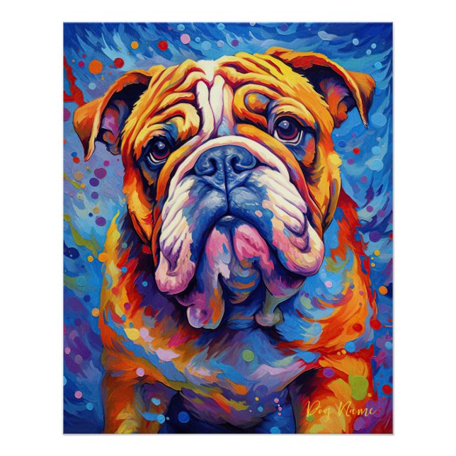 Póster El Bulldog 003 - Zetton Ziana (Anverso)