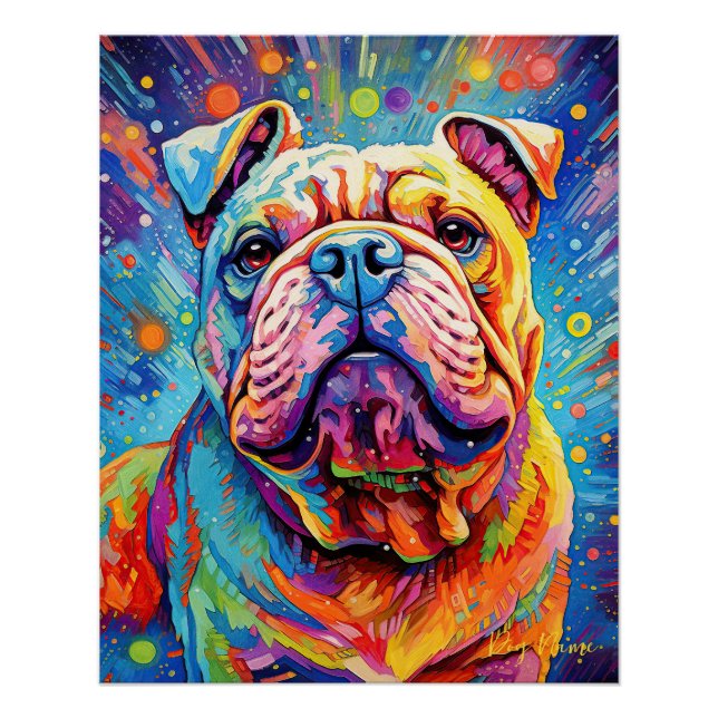 Póster El Bulldog 005 - Zetton Ziana (Anverso)