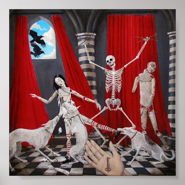 Póster "El buscador" de Christiane Cegavske Poster (Frente)