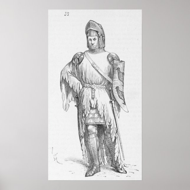 Póster El caballero (Frente)