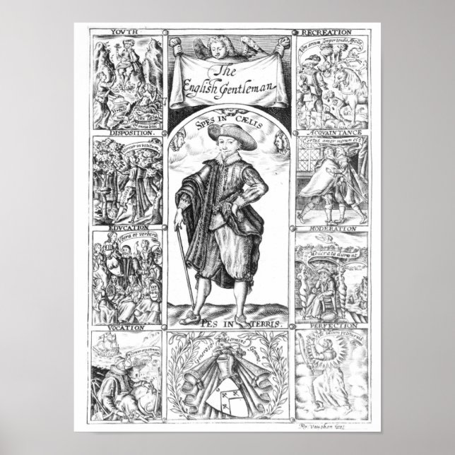 Póster El caballero inglés (Frente)