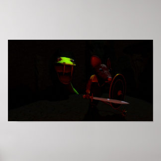 Póster El caballero y el dragón