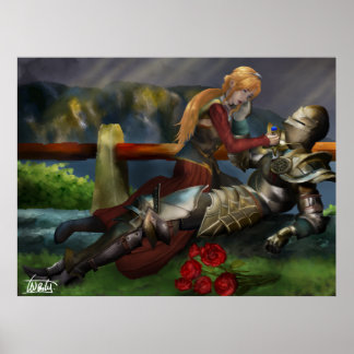 Póster El Caballero y La Princesa
