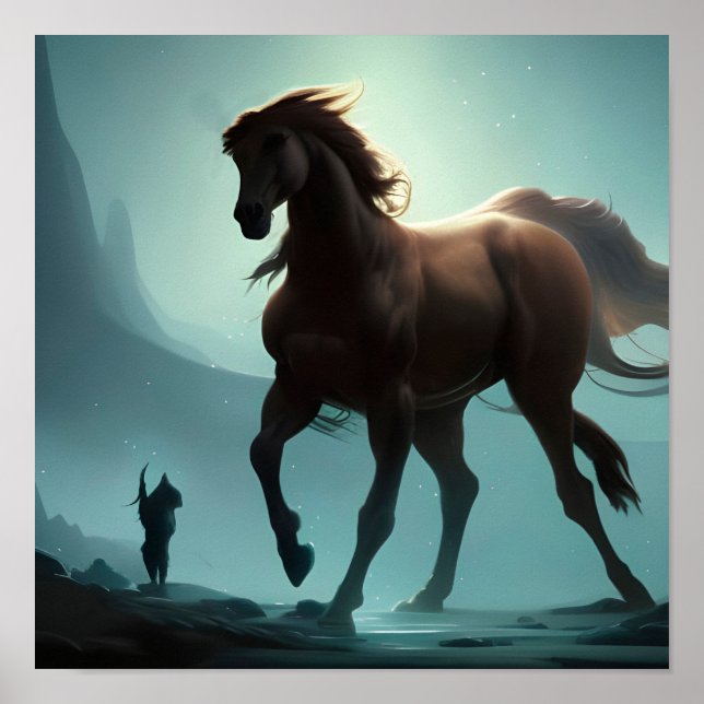 Póster El caballo (Frente)