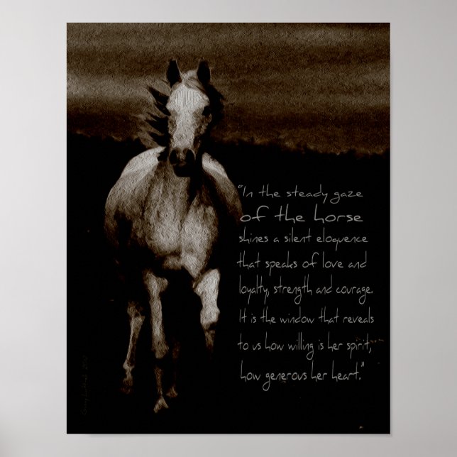 Póster El caballo (Frente)